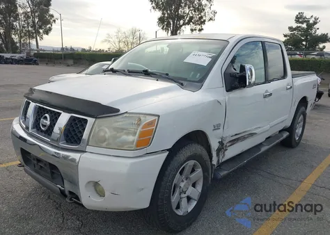 2004 Nissan Titan Le из США, поврежденный, VIN 1N6AA07BX4N565919